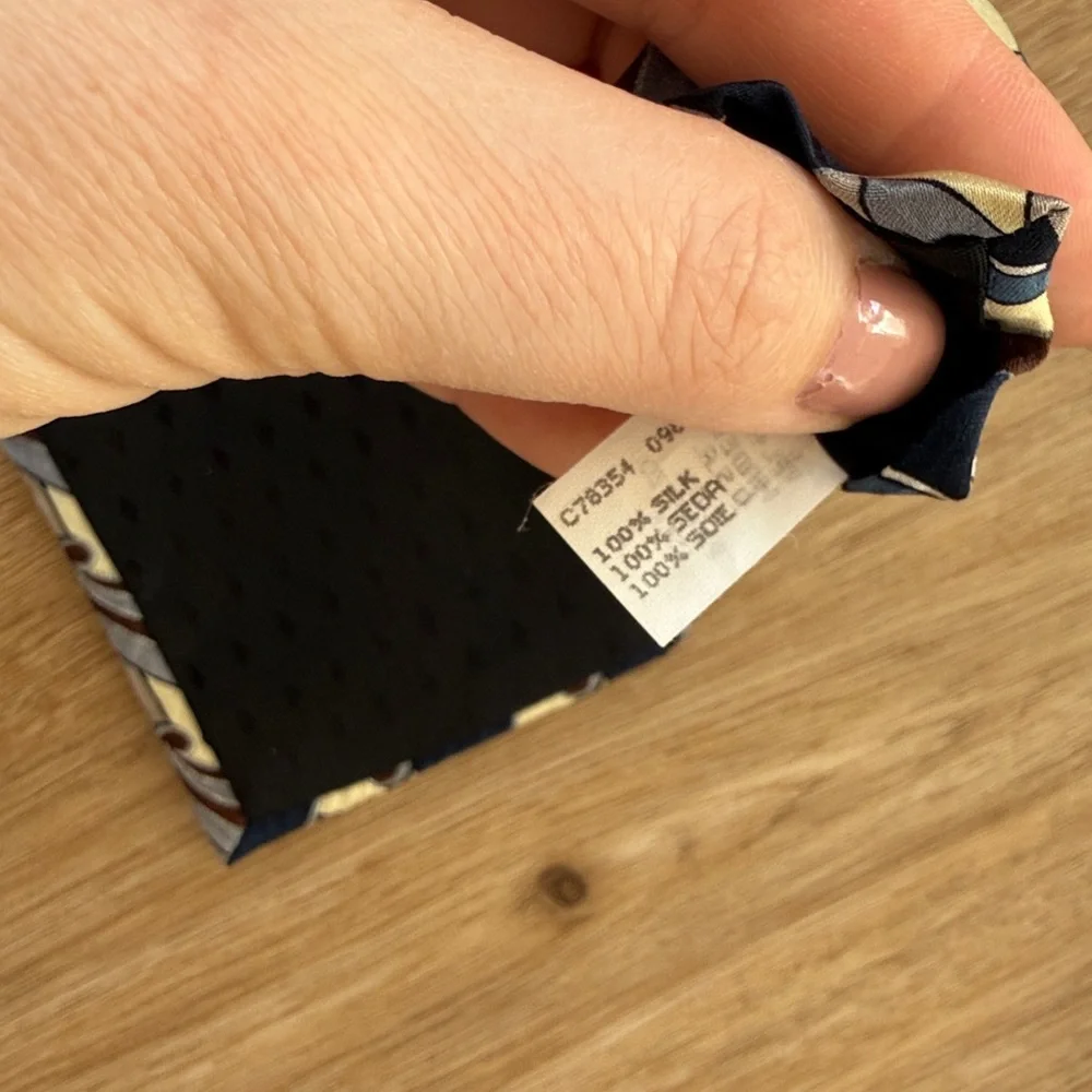 oscar de la renta vintage tie